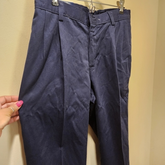 CHAPS Boys Schoolwear Navy Blue 100% cotton pant size 20 NWT - Picture 9 of 13